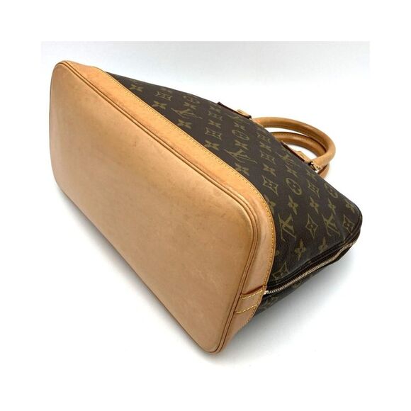 Pre Loved Louis Vuitton Speedy 25 Monogram Canvas Handbag Women Brown - Picture 4 of 8